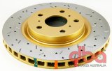 DBA HD Series 4000XS Brake Rotors DBA42028XS Disc Rotor, Cross-Drilled, Slotted, 4000 XS Series, Uni-Directional, Pontiac, Front, Each thumbnail 8