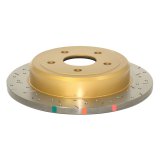 DBA HD Series 4000XS Brake Rotors DBA42307XS Disc Rotor, Cross-Drilled, Slotted, 4000 XS Series, Uni-Directional, Nissan, Rear, Each thumbnail 9