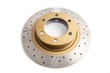 DBA Street Series X-Gold Disc Brake Rotors DBA573X Cross Drilled/Slotted Rotor thumbnail 6