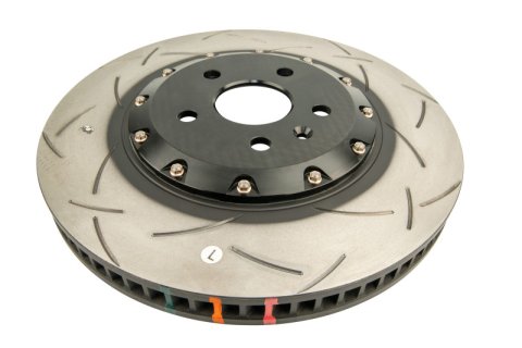 DBA Club Spec 5000 T3 Brake Rotors for 2012-2015 CAMARO, 2009-2014 CTS - DBA52608BLKLS Rotors, Slotted, Spec, Vented, Black, Left Front, Each