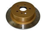 Disc Brakes Australia USA LLC Brake Rotors DBA2735X Street Gold Cross-drilled/Slotted SLD[ Lexus/Toyota Kluger 07-> R ] thumbnail 4