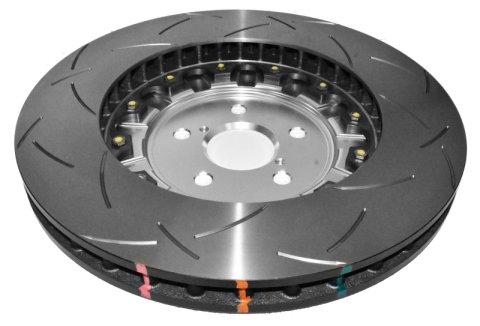 Disc Brakes Australia USA LLC Brake Rotors DBA52788SLVS 5000 Assembled Two Piece CLEAR Anodised T3 Slotted KP [ Lexus GS-F URL10R & RC-F USC10R V8 09/2014-> F ] Flat rings 52632.1S thumbnail 2
