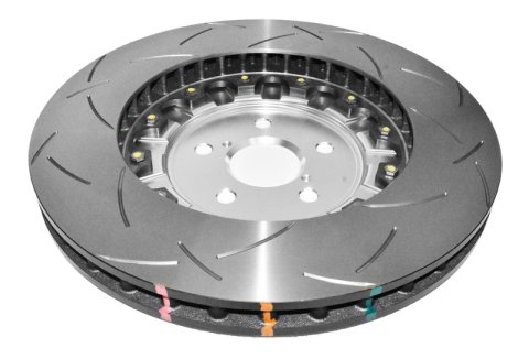 Disc Brakes Australia USA LLC Brake Rotors DBA52788SLVS 5000 Assembled Two Piece CLEAR Anodised T3 Slotted KP [ Lexus GS-F URL10R & RC-F USC10R V8 09/2014-> F ] Flat rings 52632.1S thumbnail 3