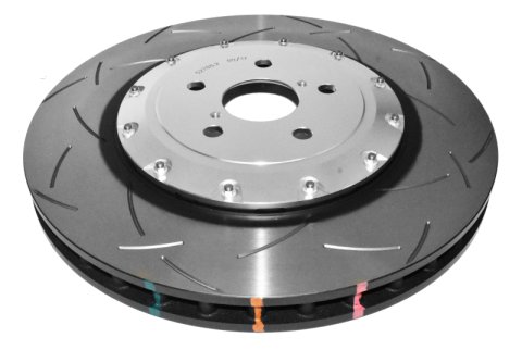 Disc Brakes Australia USA LLC Brake Rotors DBA52788SLVS 5000 Assembled Two Piece CLEAR Anodised T3 Slotted KP [ Lexus GS-F URL10R & RC-F USC10R V8 09/2014-> F ] Flat rings 52632.1S thumbnail 4