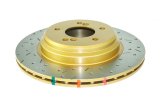 DBA HD Series 4000XS Brake Rotors for 2001-2006 M3 - DBA42851XS Disc Rotor, Cross-Drilled, Slotted, 4000 XS Series, Uni-Directional, BMW, Rear, Each thumbnail 4