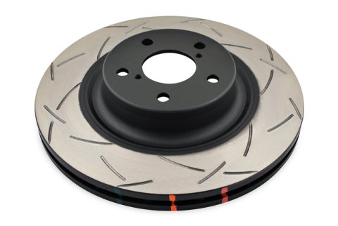 DBA Club Spec 4000 T3 Brake Rotors DBA4650S Disc Rotor, Slotted Design, Series, Uni-Directional, Subaru, Front, Each thumbnail 4