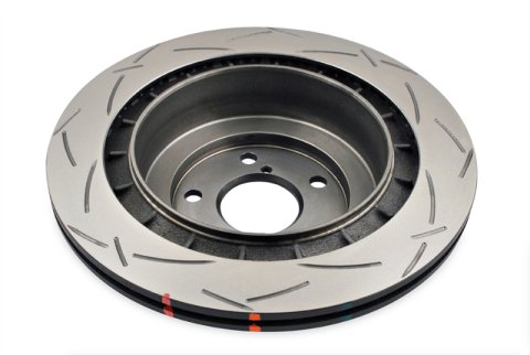 DBA Club Spec 4000 T3 Brake Rotors DBA4653S Disc Rotor, Slotted Design, Series, Uni-Directional, Subaru, Rear, Each thumbnail 4