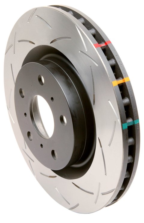 DBA Club Spec 4000 T3 Brake Rotors DBA4653S Disc Rotor, Slotted Design, Series, Uni-Directional, Subaru, Rear, Each thumbnail 5