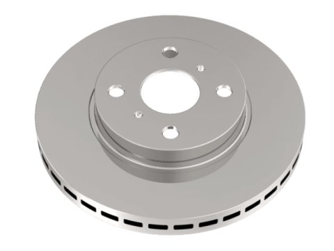Disc Brakes Australia USA LLC Brake Rotors DBA2462E En-Shield Standard [ Hyundai Santa-Fe 00-06 F ]