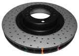 Disc Brakes Australia USA LLC Brake Rotors DBA42592XD 4000 XD Crossdrill Dimple BLACK KP [ Porsche Panamera 10-> F ] thumbnail 1