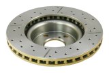 Disc Brakes Australia USA LLC Brake Rotors DBA642X Street Gold Cross-drilled/slotted [ Subaru Liberty/Impreza AWD 93-02 F ] thumbnail 2