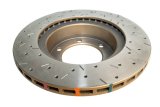 DBA HD Series 4000XS Brake Rotors DBA4792XS Disc Rotor, Cross-Drilled, Slotted, 4000 XS Series, Uni-Directional, Toyota, Front, Each thumbnail 5