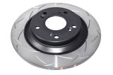 DBA Club Spec 4000 T3 Brake Rotors DBA4483S Disc Rotor, Slotted Design, Series, Uni-Directional, Honda, Rear, Each thumbnail 5