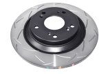 DBA Club Spec 4000 T3 Brake Rotors DBA4483S Disc Rotor, Slotted Design, Series, Uni-Directional, Honda, Rear, Each thumbnail 9
