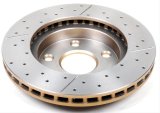 DBA Street Series X-Gold Disc Brake Rotors for 2007-2016 WRANGLER - DBA2536X Rotor thumbnail 2