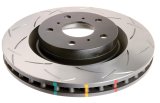DBA Club Spec 5000 T3 Brake Rotors DBA52962BLKS Rotor, Series Uni-Directional Slotted Rotor, Black Hat thumbnail 1