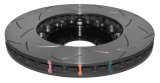 DBA Club Spec 5000 T3 Brake Rotors DBA52962BLKS Rotor, Series Uni-Directional Slotted Rotor, Black Hat thumbnail 4