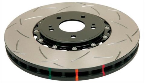 DBA Club Spec 5000 T3 Brake Rotors for 2005-2013 MUSTANG - DBA52124BLKS Disc Rotor thumbnail 1