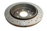 DBA HD Series 4000XS Brake Rotors DBA42341XS 4000 Cross Drilled/Slotted Rotor thumbnail 2