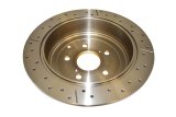 Disc Brakes Australia USA LLC Brake Rotors DBA2733X Street Gold Cross-drilled/Slotted SLD[ Toyota Kluger GSU50 GSU55 14-16 R ] thumbnail 4