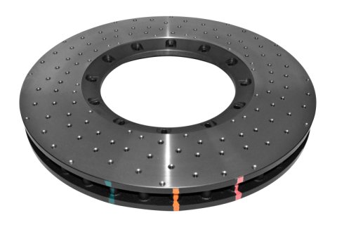 Disc Brakes Australia USA LLC Brake Rotors DBA52774.1XD 5000 Rotor XD Crossdrilled/Dimpled With NAS Nuts KP [ Audi SQ5 - F]
