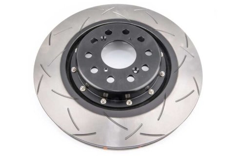 Disc Brakes Australia USA LLC Brake Rotors DBA53700BLKS 5000 Fully Assembled 2-piece Black Hat T3 Slot 350mm x 32mm KP [ Honda Civic Type R FK 228kw 09/17 -> F ] Flat rings 52224.1V2S thumbnail 1