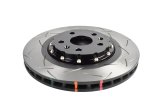 Disc Brakes Australia USA LLC Brake Rotors DBA53928BLKS 5000 Fully Assembled 2-piece Black T3 Slotted KP [ Chevrolet Corvette C8 Z51 02/20-> F ] thumbnail 1
