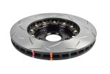 Disc Brakes Australia USA LLC Brake Rotors DBA53928BLKS 5000 Fully Assembled 2-piece Black T3 Slotted KP [ Chevrolet Corvette C8 Z51 02/20-> F ] thumbnail 2