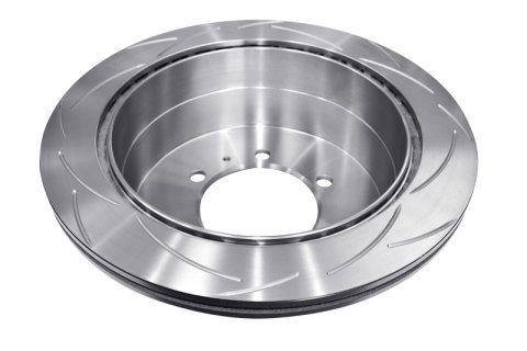 DBA Street Series T2 Disc Brake Rotors for 1992-1997 LAND CRUISER, 1996-1997 LX450 - DBA786S Rotor, Slotted, Series, Uni-Directional, Lexus, Rear, Each thumbnail 3