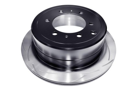 DBA Street Series T2 Disc Brake Rotors for 1992-1997 LAND CRUISER, 1996-1997 LX450 - DBA786S Rotor, Slotted, Series, Uni-Directional, Lexus, Rear, Each thumbnail 8