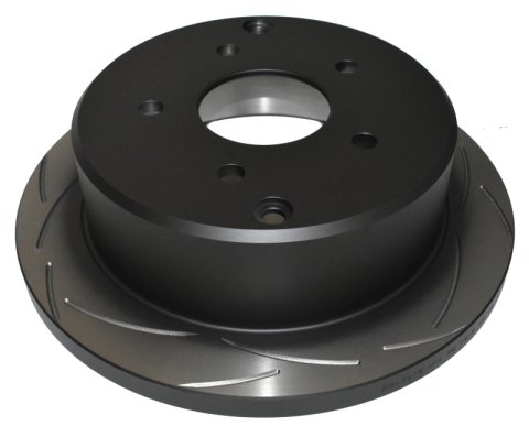 DBA Street Series T2 Disc Brake Rotors DBA041S Rotor, Slotted, Series, Uni-Directional, Pontiac, GTO, Rear, Each thumbnail 2