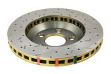 DBA HD Series 4000XS Brake Rotors DBA42113XS Disc Rotor, Cross-Drilled, Slotted, 4000 XS Series, Uni-Directional, Ford, Mustang, Front, Each thumbnail 5
