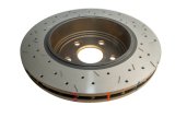 DBA HD Series 4000XS Brake Rotors for 2006-2010 GRAND CHEROKEE - DBA42533XS Disc Rotor, Cross-Drilled, Slotted, 4000 XS Series, Uni-Directional, Jeep, Rear, Each thumbnail 5