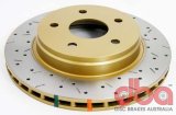 DBA HD Series 4000XS Brake Rotors for 2005-2009 DURANGO, 2002-2005 RAM 1500 - DBA42442XS Disc Rotor, Cross-Drilled, Slotted, 4000 XS Series, Uni-Directional, Dodge, Front, Each thumbnail 7