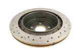 DBA HD Series 4000XS Brake Rotors DBA4653XS Disc Rotor, Cross-Drilled, Slotted, 4000 XS Series, Uni-Directional, Subaru, Rear, Each thumbnail 5