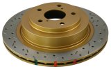 DBA HD Series 4000XS Brake Rotors DBA4653XS Disc Rotor, Cross-Drilled, Slotted, 4000 XS Series, Uni-Directional, Subaru, Rear, Each thumbnail 8