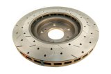 DBA HD Series 4000XS Brake Rotors DBA42500XS Disc Rotor, Cross-Drilled, Slotted, 4000 XS Series, Uni-Directional, Honda, Front, Each thumbnail 5