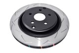 DBA Club Spec 4000 T3 Brake Rotors DBA42031S Rotor, T3, Vented, Slotted Surface, Iron, Black Painted, Each thumbnail 6