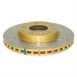 DBA HD Series 4000XS Brake Rotors DBA42950XS 4000 Cross Drilled/Slotted Rotor thumbnail 1