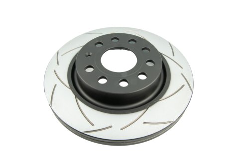 Disc Brakes Australia USA LLC Brake Rotors DBA2812S Street T2 Slotted [ Audi / VW Golf & Skoda 04-> F ]