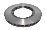 Disc Brakes Australia USA LLC Brake Rotors DBA53050.1 5000 Rotor Standard - With Replacement NAS Nuts KP [ Subaru WRX STi (Brembo 6 Pot R Yellow Calipers) 19 Inch Rim 04/17-> F ] thumbnail 2