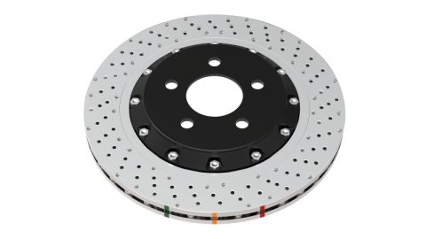 Disc Brakes Australia USA LLC Brake Rotors DBA53928.1XD 5000 Rotor Cross Drilled/Dimpled KP [ Chevrolet Corvette C8 Z51 02/20-> F ] NAS Nuts Included thumbnail 4