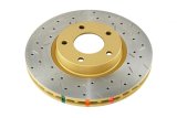DBA HD Series 4000XS Brake Rotors for 2004-2013 3, 2006-2013 5 - DBA42956XS Disc Rotor, Cross-Drilled, Slotted, 4000 XS Series, Uni-Directional, Mazda, Front, Each thumbnail 4