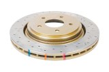 DBA HD Series 4000XS Brake Rotors for 2006-2009 XLR - DBA42991XS Disc Rotor, Cross-Drilled, Slotted, 4000 XS Series, Uni-Directional, Chevrolet, Corvette, Rear, Each thumbnail 4