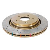 DBA HD Series 4000XS Brake Rotors for 2006-2009 XLR - DBA42991XS Disc Rotor, Cross-Drilled, Slotted, 4000 XS Series, Uni-Directional, Chevrolet, Corvette, Rear, Each thumbnail 5