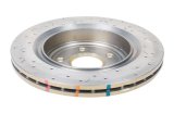 DBA HD Series 4000XS Brake Rotors for 2006-2009 XLR - DBA42991XS Disc Rotor, Cross-Drilled, Slotted, 4000 XS Series, Uni-Directional, Chevrolet, Corvette, Rear, Each thumbnail 6