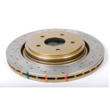 DBA HD Series 4000XS Brake Rotors for 2006-2009 XLR - DBA42991XS Disc Rotor, Cross-Drilled, Slotted, 4000 XS Series, Uni-Directional, Chevrolet, Corvette, Rear, Each thumbnail 8