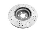 Disc Brakes Australia USA LLC Brake Rotors DBA42690XD 4000 Crossdrill Dimple KP [Mercedes C AMG & E Class 08-> F] thumbnail 2