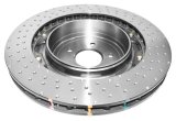 Disc Brakes Australia USA LLC Brake Rotors DBA52165BLKXD 5000 Fully Assembled 2-piece BLACK XD Crossdrilled/Dimpled KP 330mm x 25mm [ FORD Mustang 15-> R ] thumbnail 4