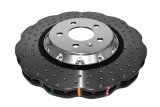 Disc Brakes Australia USA LLC Brake Rotors DBA52832WSLVXD 5000 Fully Assembled 2-piece Clear Anodised Hat Cross Drilled/Dimpled WAVE KP [ Audi S4 S5 Quattro 08-> Q5 Quattro 09-> F ] thumbnail 5